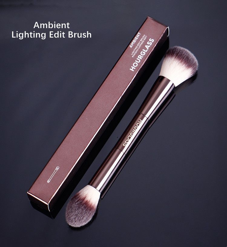 Hourglass Makeup Brushes Face Large Powder Blush Foundation Contour Highlight Concealer Blending FINISHING Retractable Kabuki Cosmetics Blender Tools Brush - 3 of 8