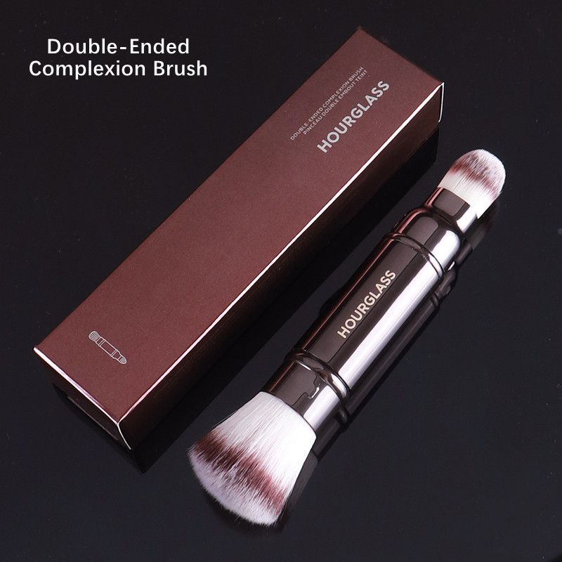 Hourglass Makeup Brushes Face Large Powder Blush Foundation Contour Highlight Concealer Blending FINISHING Retractable Kabuki Cosmetics Blender Tools Brush - 4 of 8