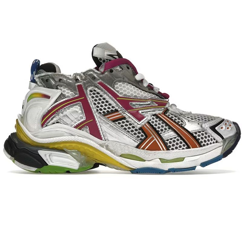 Top Quality Track Led Runners Designer Shoes Tracks 3 3.0 mens loafer womens Platform Sneakers Multicolor Luxury Paris Gomma Leather Extraordinary Trainers With box - 4 of 9