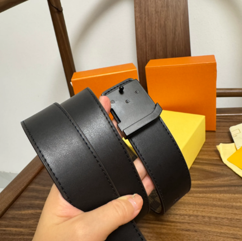 Mens belt womens belts designer brand High quality belt length 100-125CM woman men belt fashion classics casual letter smooth buckle designer belt - 2 of 5