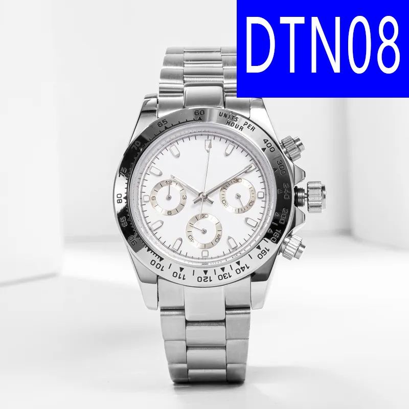 mens designer luxury mechanical watch luminous date window waterproof 904Lstainless steel case versatile premium watches for men - 9 of 9