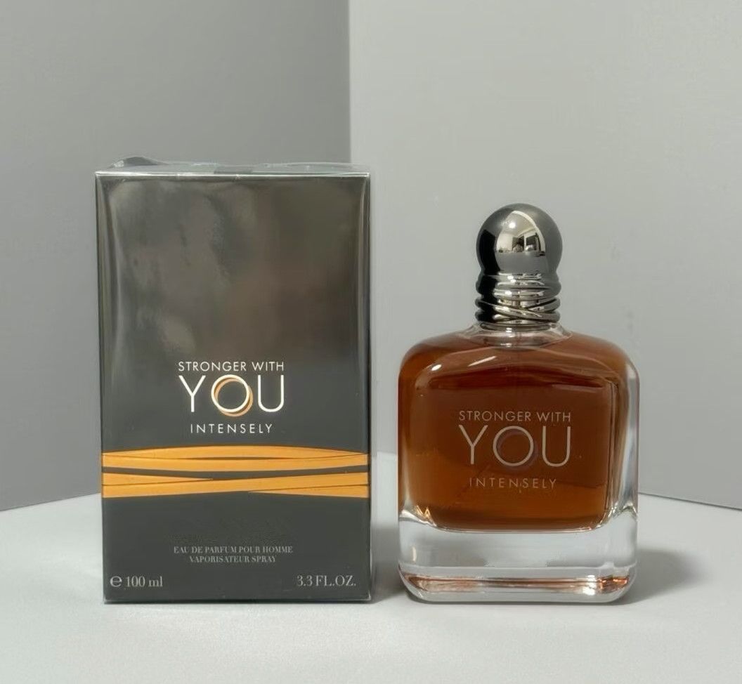 90ml Spices Power Of You Perfume 100ml Stronger With You Spices Freeze Absolutely Intense Eau De Parfum Man Cologne Spray Fast Ship High Quality - 6 of 6