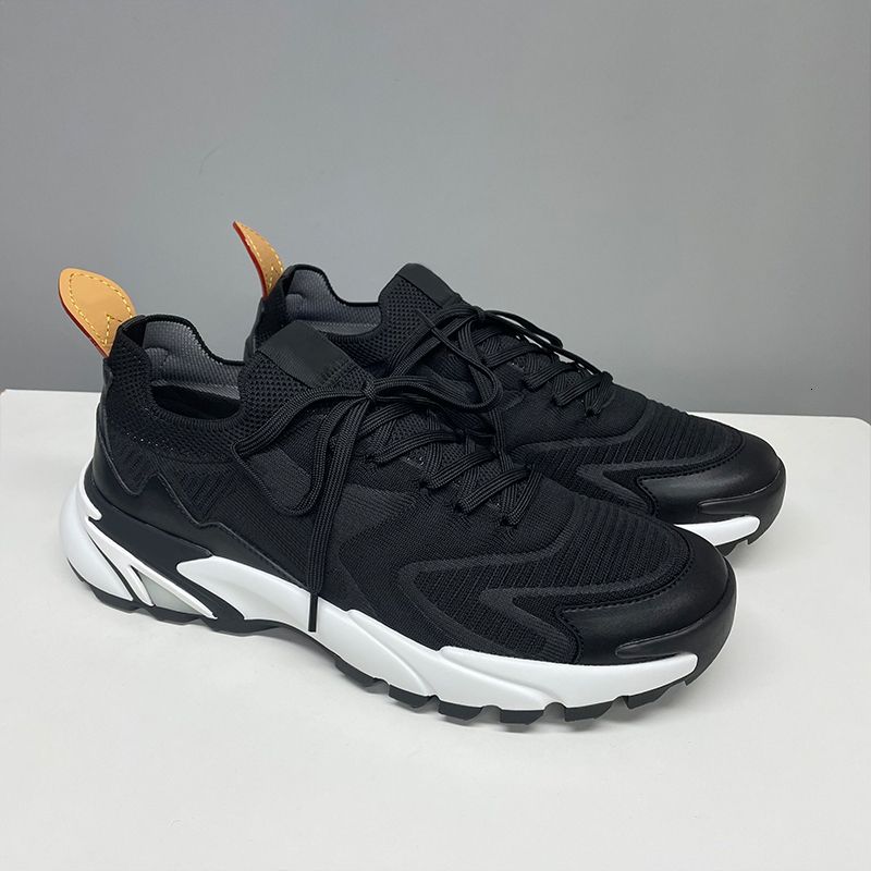 Designer Men Knit Runners Tatic Platform Sneakers Mesh Leather Breathable Trainers Outdoor Hiking Casual Men Walking Running Sports Shoes High Quality 892 - 8 of 9