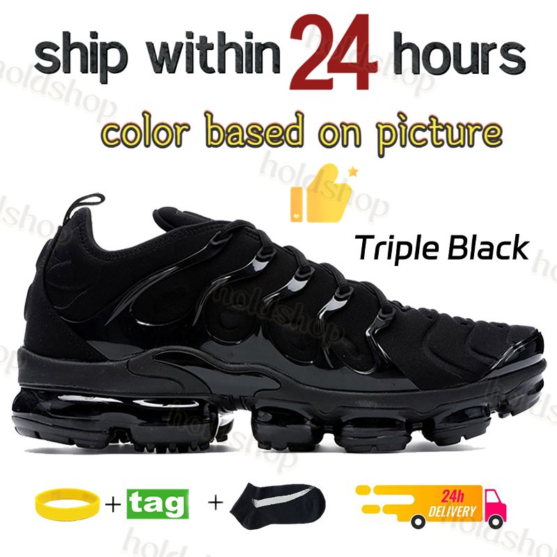 Designer sneakers men Casual Shoes Plus running shoes triple black red white gold mens university blue cherry womens midnight navy Purple womens slides tns trainers - 2 of 8