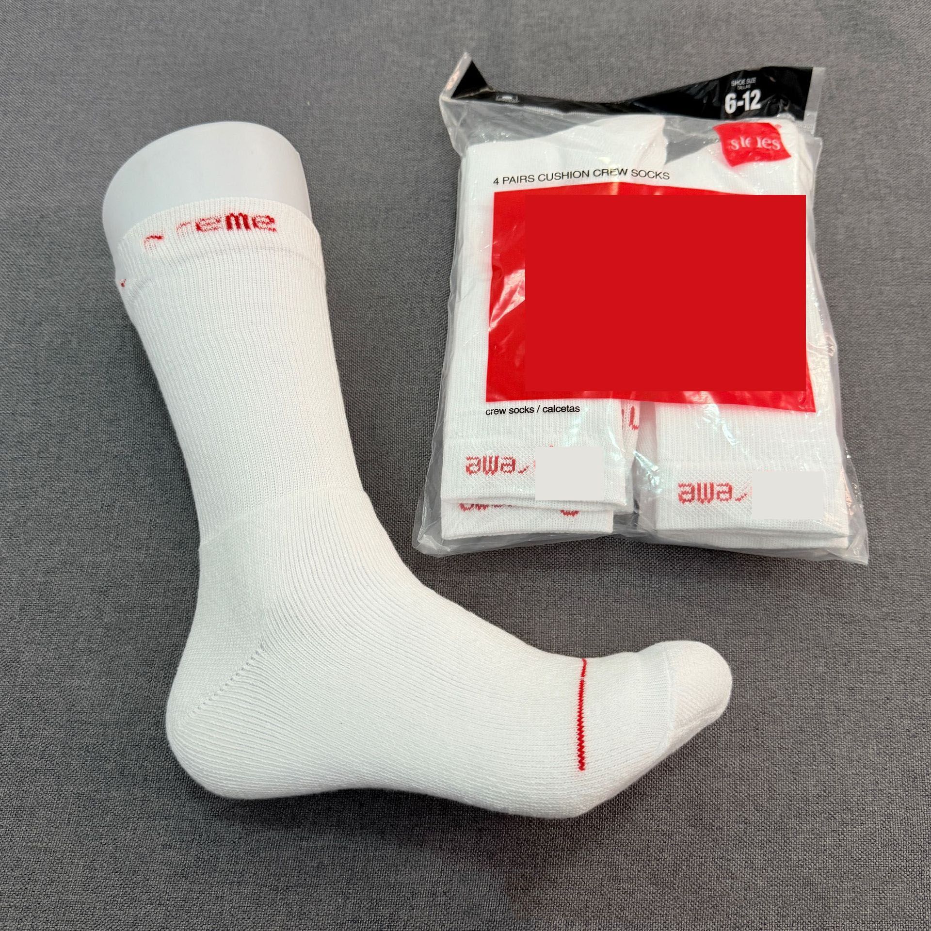 Men's Socks Sport Running Cotton Designer Running Soccer Basketball Sports Women Skateboard Stockings Grip Solid Classic Socks - 6 of 9