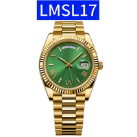 Gold green roman