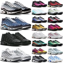 with box running tn shoes men women tns utility designer sneakers triple black white red navy blue pink green brown mens womens tnss outdoor sports trainers - dupehive