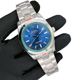 U1 Rolex Milgauss 116400 40MM Automatic Stainless Steel Watch Bezel Men's Watch Sapphire Glass Case New - dupehive