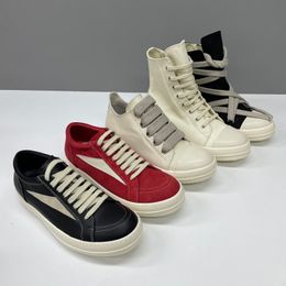 Large Size EU48 Free Shipping Designer Casual Shoes Designer Boots Men Women High Top Sneaker Canvas Casual Shoes Leather Suede Thick Rope Walking Shoes 1124 - dupehive