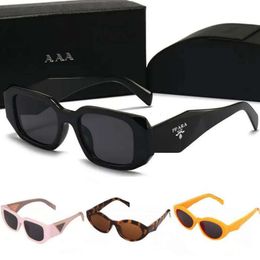 luxury Designer Sunglasses Womens Mens Wearing Outdoor Shades Fashion Senior Eyewear For Women Eyeglasses Frame Vintage Sun Glasses Triangular Signature With box - dupehive