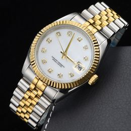 ZDR Couples Watches 28/31/36/41MM Size Stainless steel strap Japanese Quartz movement Wristwatches Super Luminous Women Men Watch Gifts - dupehive