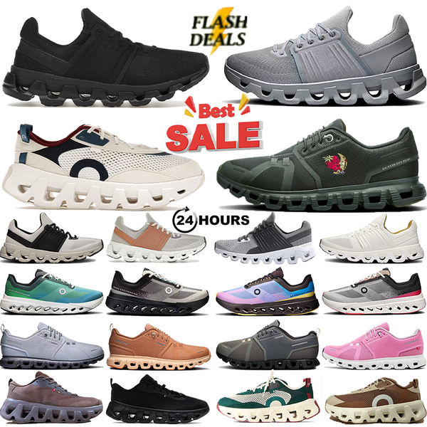 With Box Running Cloudes Designer shoes ons men swift3 Amp Women x4 5sport sneaker White All Black Alloy Glacier Cobalt Sky surfer Jogging Runners outdoor trainers - Shoes & Accessories - dupehive