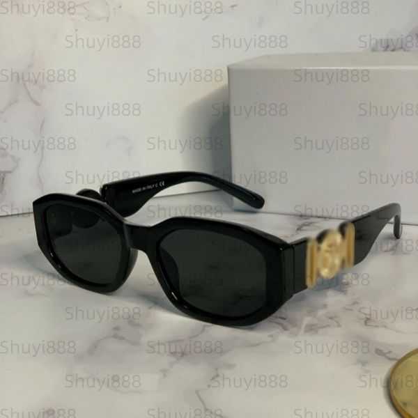 women sunglasses designer sunglasses for men mudusa rivet logo glasse full Frame sunshade mirror outdoor casual polarized UV400 protection biggie luxury Eyewear - Fashion Accessories - dupehive