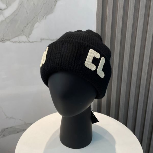 Womens Designer Beanies Winter Autumn Mens Wool Bonnet Luxury Warm Fitted Hats Double Letters Soft Cashmere Street Fashion Beanie Hats nice - Fashion Accessories - dupehive