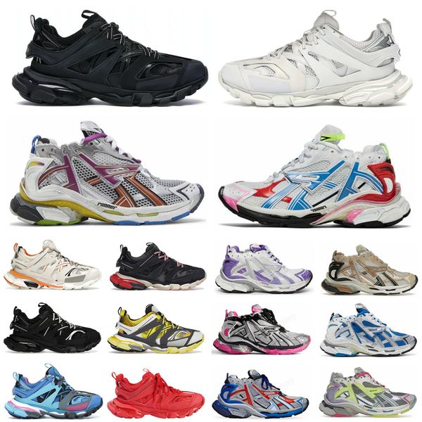Desinger Casual Shoes Runner 7 7.0 Track Led Sneaker Tracks 3 3.0 Platform Sneakers Luxury Paris Gomma Leather Trainer Extraordinary Runners Mens Trainers 35-46 - Shoes & Accessories - dupehive