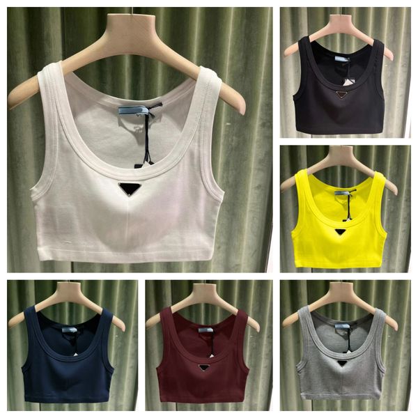 Designer Tops Womens Tank Top Luxury Brand Letter Printed Y2K Sexy Hot Chicks Vest Summer Fashion Casual Simple Slim Versatile Sleeveless Vest - Apparel - dupehive