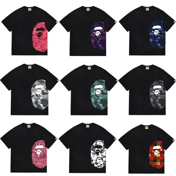 Fashion casual breathable oversize loose short sleeve designer shirts men women t shirt Letters Printed Vintage Washed Round-Neck tshirt - Apparel - dupehive