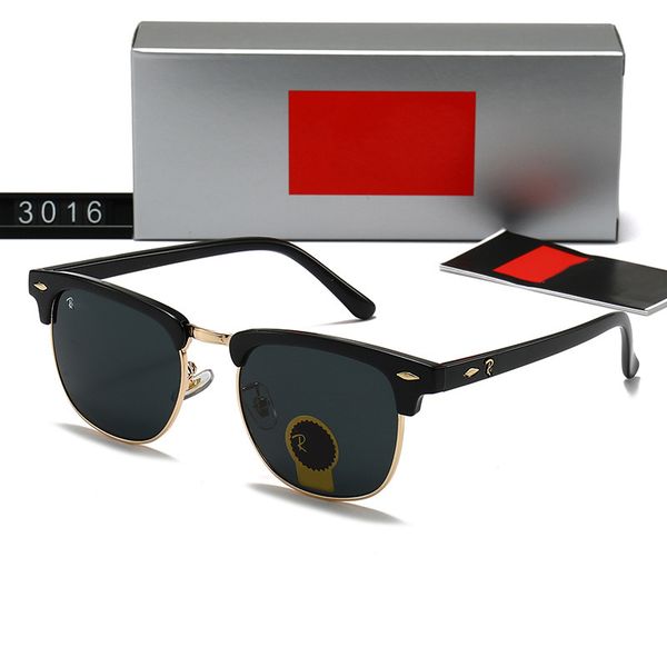 2026 Designer Sunglasses for Womens Mens Outdoor Sunglasses Shades Fashion Goggle UV400 Eyewear Classic glasses 3016 Male Sun Glasses Metal Frame gift With Box - Bags, Shoes & Accs - dupehive