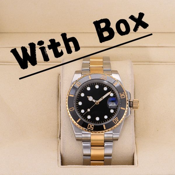 U1 Luxury Mens/Womens Watches Automatic Mechanical 40mm Watch 904L Stainless Steel Blue Black Ceramic Sapphire glass luminous WristWatches montre de luxe - Watches - dupehive