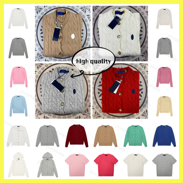 Women's Designer Embroidered Cardigan Sweater Knitted embroidered sweater Blended cotton sweater Knitted Fashionable high-quality sweater Size: S-2XL - Apparel - dupehive