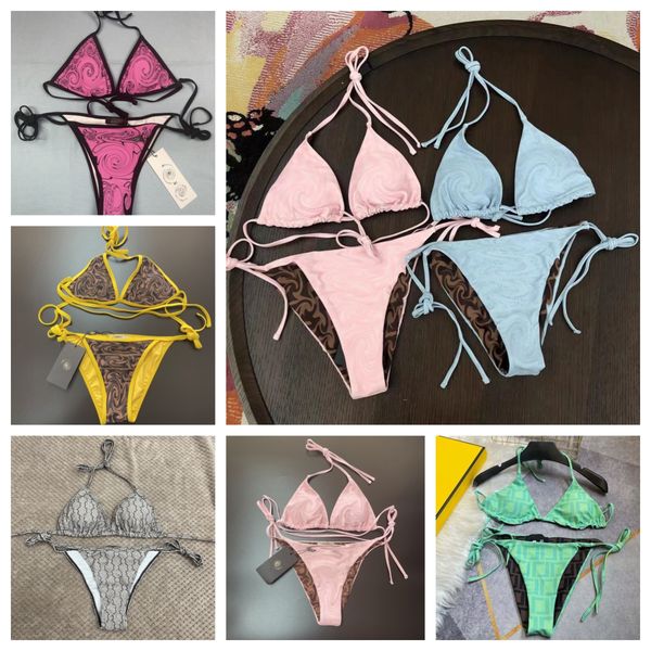 Designer Womens Bikini Swimwear Luxury Design Summer Vacation Sexy One Piece Swim suit Womens Beach Slim Bikini Two Pieces Set - Apparel - dupehive