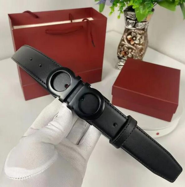 man leather belt belts designer for men big Smooth buckle classic fashion mens AA - Fashion Accessories - dupehive