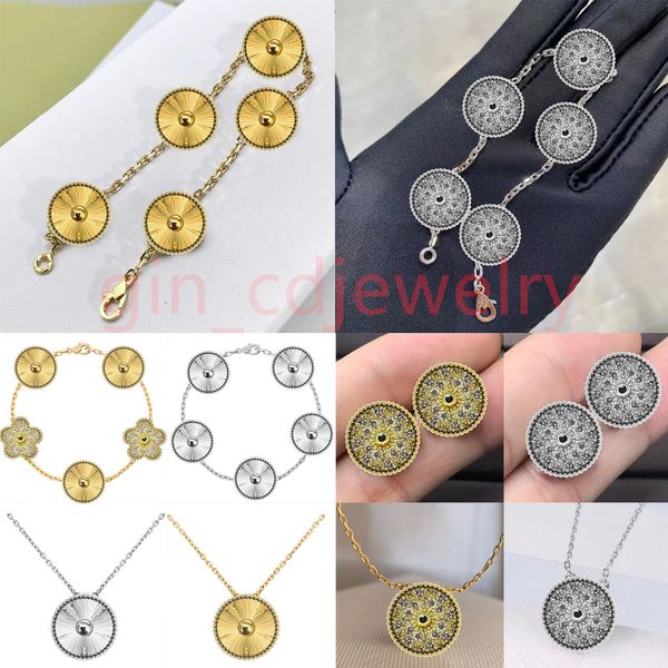 Classic Lucky Clover Necklace Bracelet Earrings Womens and Girls Valentine's Day Mother's Day Engagement Jewelry - Jewelry - dupehive