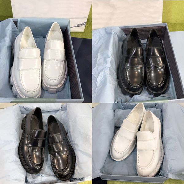 loafers designer men monolith loafer brushed leather loafers women leather shoes High quality 517 - Fashion Collection - dupehive