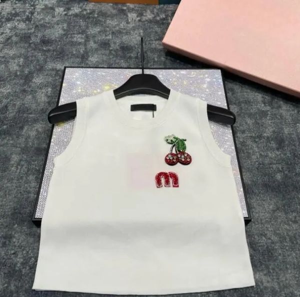 Brand Fashion Women's Tank Top Camis Embroidery Print Slim Vest Daily Casual Clothing - Apparel - dupehive