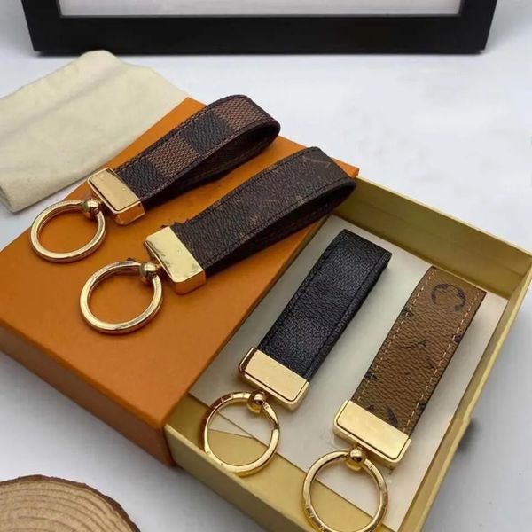2025 DRAGONNE KEY HOLDER Accessories Designer Floral Canvas Keychain Car Key Chain Ring Charm Pochette Accessoires Name Tag Hot Stamping Stamp 5JL8 - Fashion Accessories - dupehive