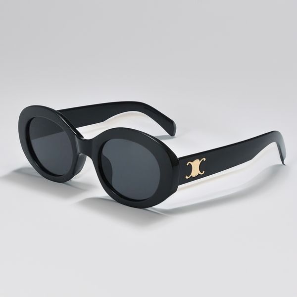 Fashion Luxury Designer Sunglasses Brand Men's and Women's Small Squeezed Frame Glasses Premium UV 400 Polarized Sunglasses - Fashion Accessories - dupehive