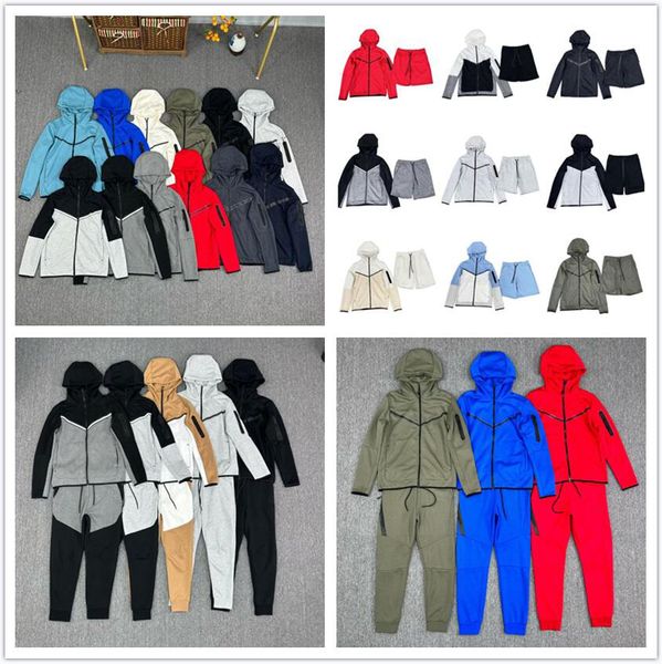 Tech Fleece Mens Womens Hoodies Pants Tracksuits Sports Jackets Space Cotton Trousers Man Tracksuit Bottoms techfleece Man Joggers - Apparel - dupehive