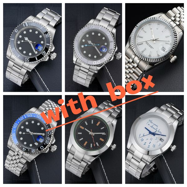 Mens Mechanical Watches 36/41MM Automatic Full Stainless steel Luminous Waterproof 28/31MM Quartz Women Watch Couples Style Classic Wristwatches montre de luxe - Watches - dupehive