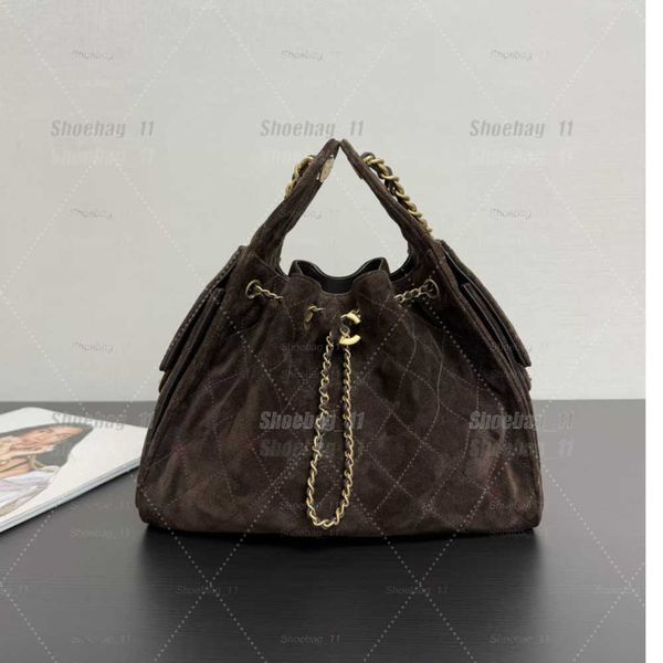 Evening Bags Designer shoulder diamond check long chain fashion bucket crossbody bag Big homeless person 25 suede leather grey casual luxury brand Medium hobo - Bags, Luggage & Accessories - dupehive
