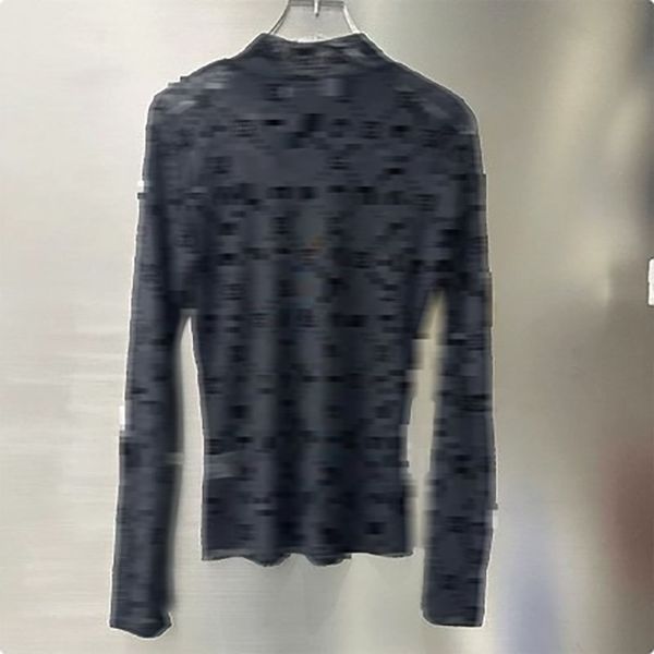 Women's T Shirts Gotoola 2023 High Version Spot Small Mesh Top Overclothes Moon Long Sleeve Bottoming Shirt Lace Sexy Girl Style - Apparel - dupehive