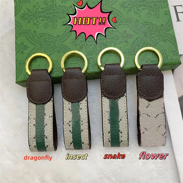 Designer Keychain Two items cheaper Fashion Men Women purse Keychain luxury High Quality Leather Bag Lanyard Gold Plated Key chain Car bag charm with box TOP001 - Fashion Accessories - dupehive
