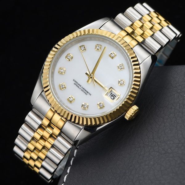ZDR Couples Watches 28/31/36/41MM Size Stainless steel strap Japanese Quartz movement Wristwatches Super Luminous Women Men Watch Gifts - Watches - dupehive