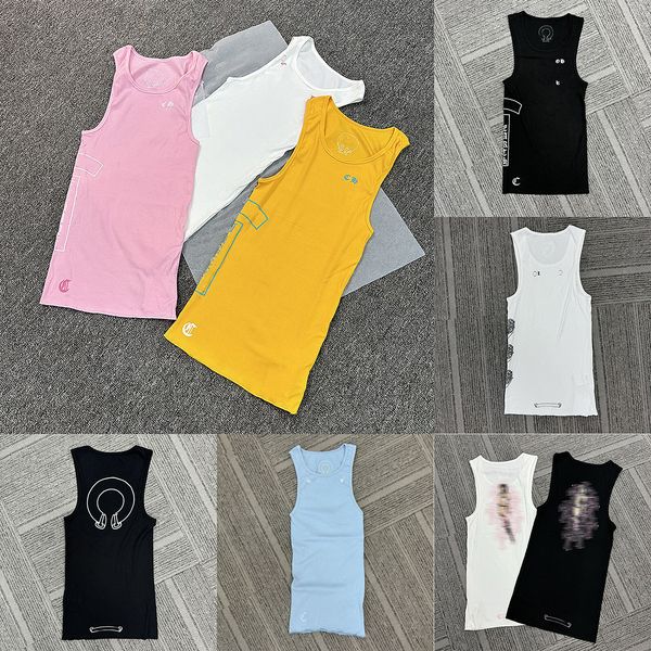 Designer Womens Tank Top Letter Pattern Print Cotton Vest Luxury Summer Casual Slim Sleeveless Vest Top for Women - Apparel - dupehive
